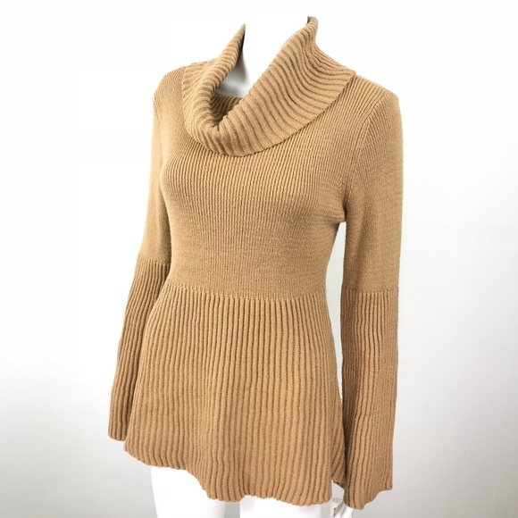 Style & Co Cowl Neck Trumpet Sleeve Sweater - Picture 2 of 6